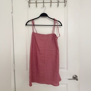 Reformation Pink Mini Dress